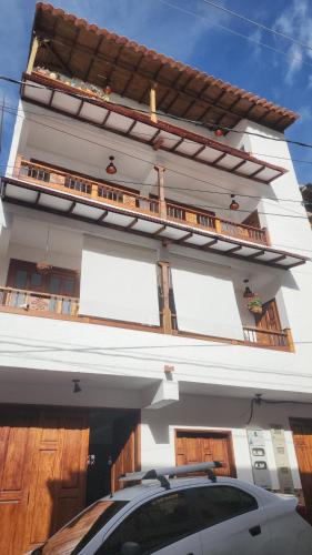 Apartment in Tamesisにあるバルコニーまたはテラス