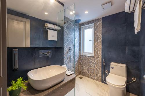 Ένα μπάνιο στο Vibe House - A Boutique Stay