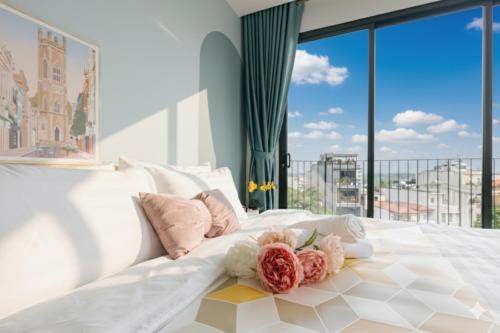 Ένα ή περισσότερα κρεβάτια σε δωμάτιο στο Crescendo Urban Stay - STAY 24h