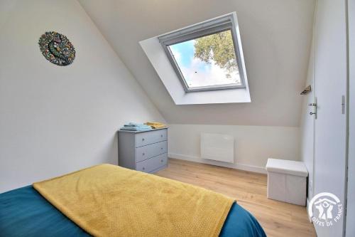 Postel nebo postele na pokoji v ubytování Pitouchig