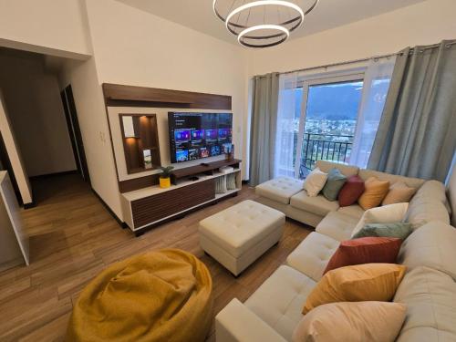 Penthouse entre nubes y volcanes