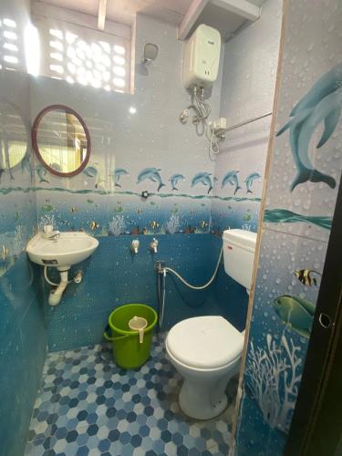 Ένα μπάνιο στο Prafulla's nature nest home stay