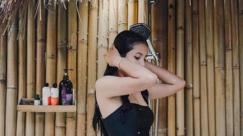 Hosté ubytování Nirwana Bamboo Villa Eco Retreat in North Bali