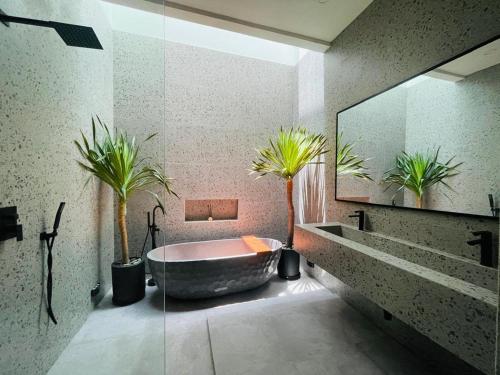 Ένα μπάνιο στο Villa Putri Berawa