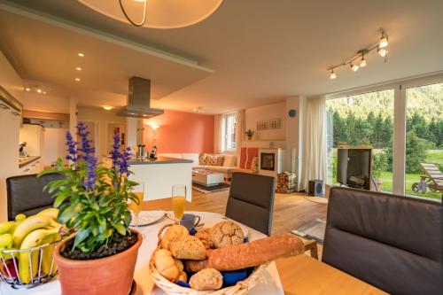 Χώρος καθιστικού στο Apartments am Burggraben