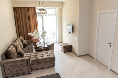 Posezení v ubytování Alvina House