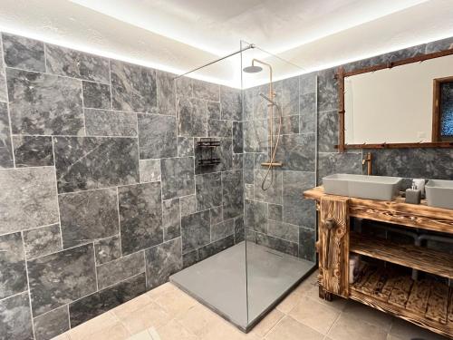 Ένα μπάνιο στο Grange - Mont Gerbier de Jonc