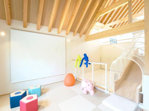 Dětský klub v ubytování Rakuten STAY VILLA Kinugawa Riverside