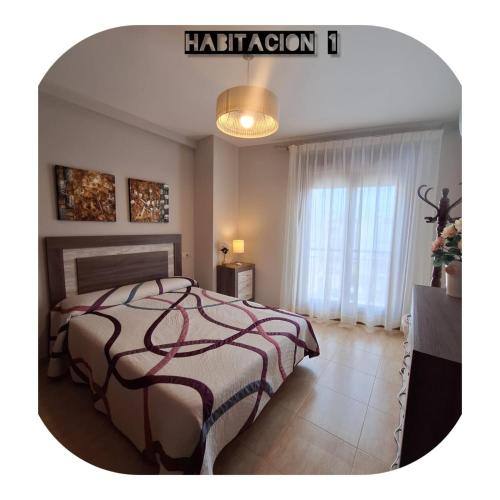 Postel nebo postele na pokoji v ubytování Apartamento nuevo en pleno centro.