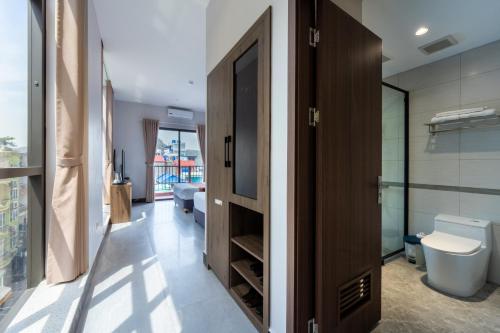 Koupelna v ubytování Jennie's Apartment