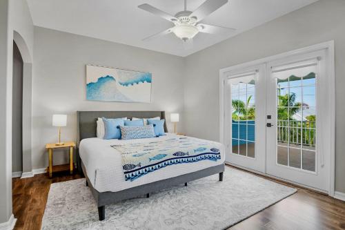 Voodi või voodid majutusasutuse Flip Flops and Fish Tales toas