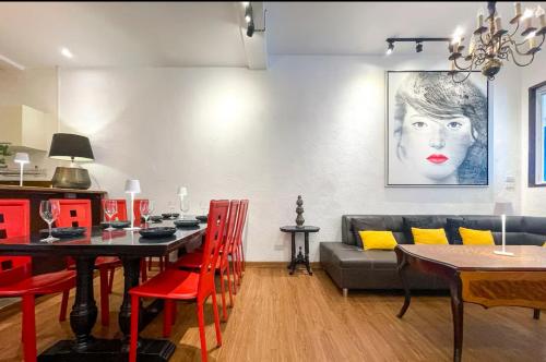 Χώρος καθιστικού στο BOPIT Home Nimman