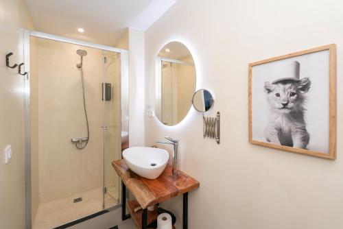 Phòng tắm tại El Mirador Ap