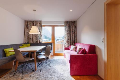 Posezení v ubytování Haus Braunarl