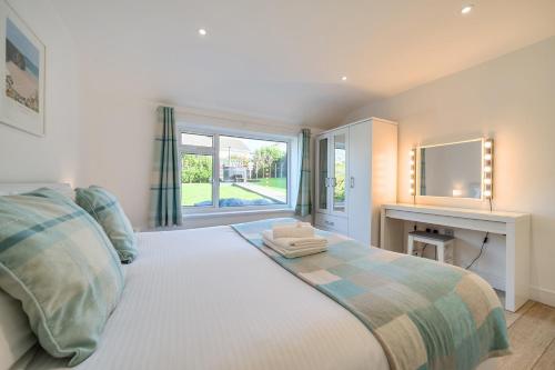 Postel nebo postele na pokoji v ubytování Chi An Mor