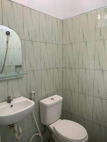 Koupelna v ubytování NamRoom At Pulomas