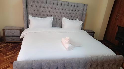 Postel nebo postele na pokoji v ubytování KALA HOMEs