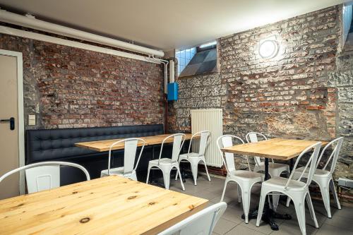 Posezení v ubytování Auberge de Jeunesse de Tournai - Youth Hostel