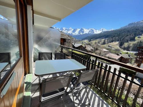 Grand Bornand Village, proche ski et commerces, avec Terrasse
