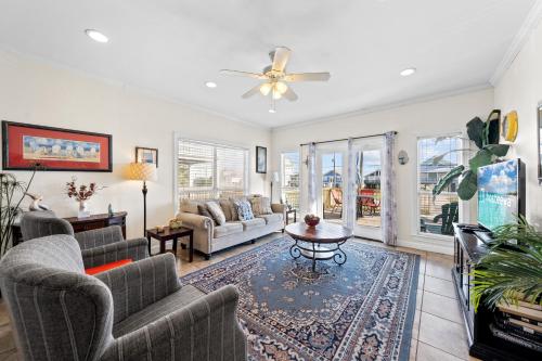 Posezení v ubytování Sea Watch Unit A