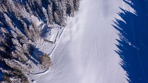 Steindl Häusl v zimě