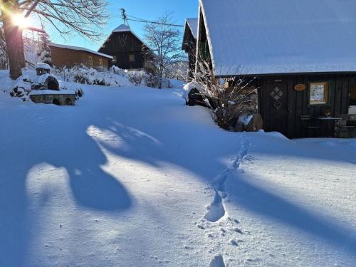 Mühlsteinhütte trong mùa đông