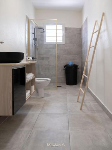 Et badeværelse på Meluna