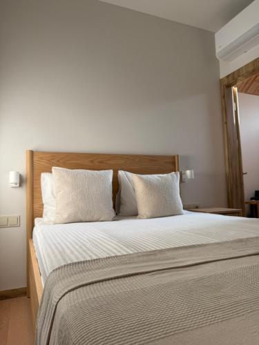 Postel nebo postele na pokoji v ubytování Miško Kortai