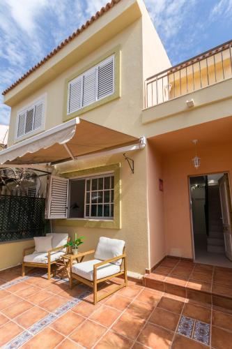 Velas 81 Meloneras 2 terrazas BBQ y piscina