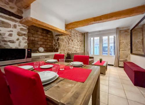 Χώρος καθιστικού στο Le Nid Secret de Vence