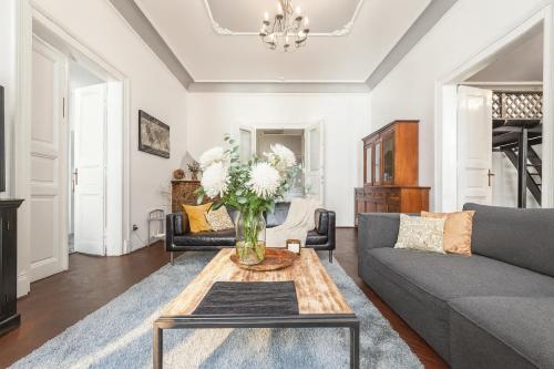 Posezení v ubytování Golden Prague Residence, Jáchymova Street