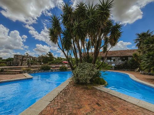 Πισίνα στο ή κοντά στο San Francisco De Las Sierras