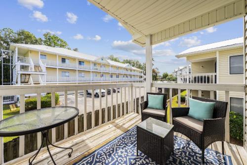 Μπαλκόνι ή βεράντα στο Wolf Bay Villas 208