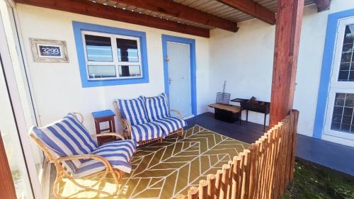 Χώρος καθιστικού στο Little Pearl in Bettys Bay