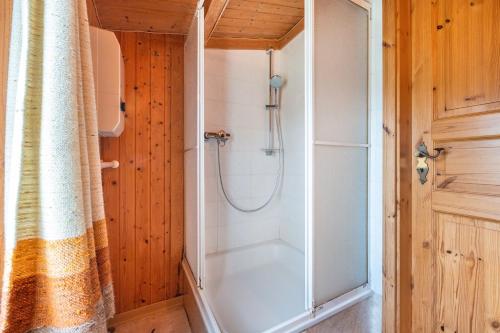 Koupelna v ubytování Bergners Hütte