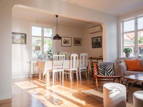 พื้นที่นั่งเล่นของ Haselov Apartament