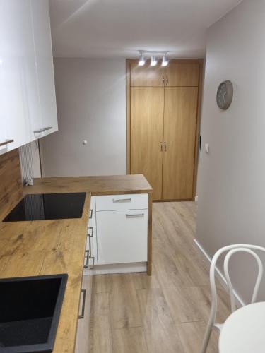 Η κουζίνα ή μικρή κουζίνα στο Apartament Sobótka