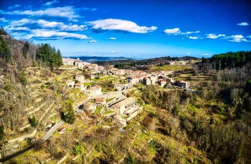 Paysage naturel près de la maison de vacances