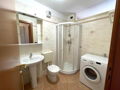 Koupelna v ubytování Alessia