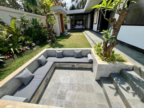 Posezení v ubytování Guru Darma Villa