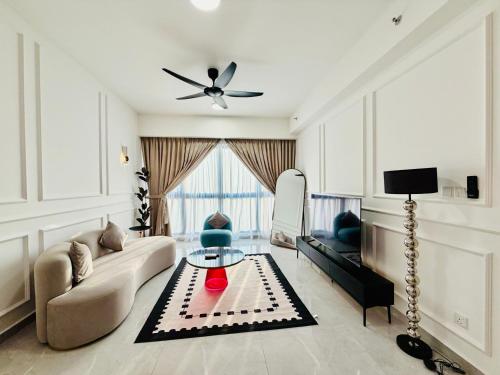 TV a/nebo společenská místnost v ubytování Agile Bukit Bintang Trx By RnR