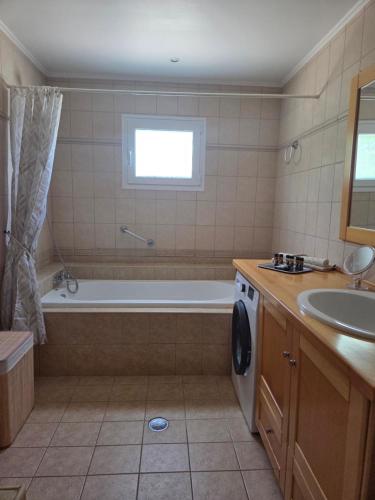 Et badeværelse på Olive Garden Villa