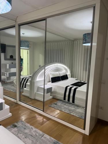 Cama o camas de una habitación en Lux House