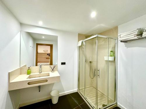 Et badeværelse på Casa Juanes