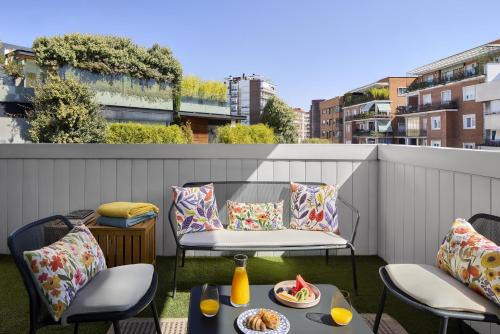 Posezení v ubytování NH Paseo de la Habana