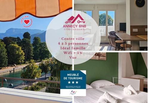 Le Bel'Vue, 5 pers, Hyper Centre vue lac