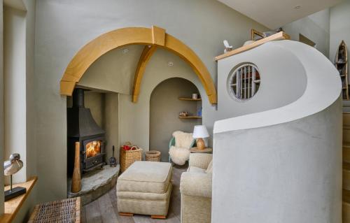 Posezení v ubytování Magnificent house on the West Coast of Ireland