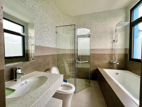 Ένα μπάνιο στο Soffia Hotel