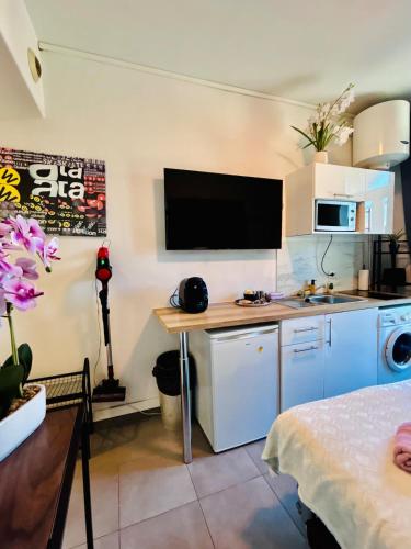 Studio Rénové et Meublé Le Cœur de Nice à Vos Pieds