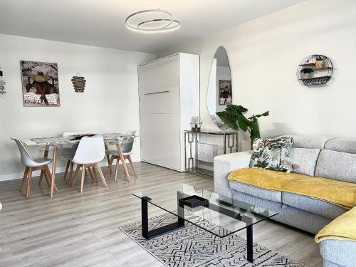 Χώρος καθιστικού στο Paradis